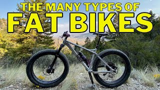 How To Choose A Fat Bike Bikepacking Full Suspension Trail And More  Fat Bike 101 [upl. by Barsky]