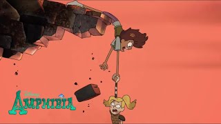 Battle at Toad Tower  Amphibia  Disney Channel [upl. by Anialed]