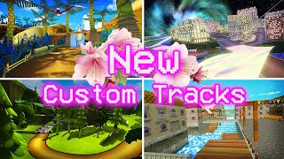 Awesome NEW Custom Tracks for Mario Kart Wii April 2021 [upl. by Araeit]