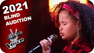 Zoe Wees  Control Rahel  The Voice Kids 2021  Blind Auditions [upl. by Elmo]