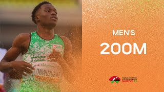 Mens 200m Final  World Athletics U20 Championships [upl. by Lrigybab]