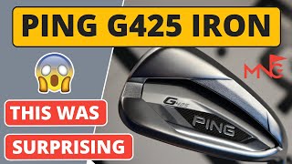 I WASNT EXPECTING THIS Ping G425 Irons [upl. by Berger]