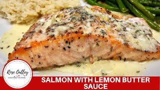 How to cook Salmon with Lemon Butter Sauce [upl. by Dnalrag434]