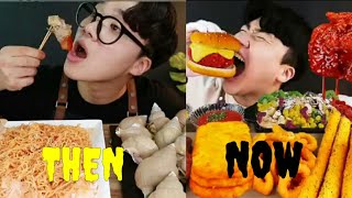 GONGSAMTABLE  THEN VS NOW COMPILATIONS ASMR MUKBANG EATING SOUNDS [upl. by Bennet529]