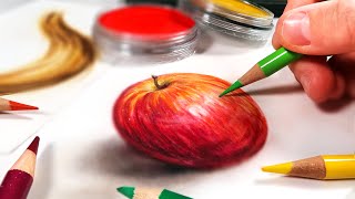 How to SPEED UP your Colored Pencil Drawings [upl. by Marci]