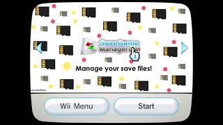 SaveGame Manager GX ForwarderChannel [upl. by Julio]