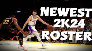 How To Get The Newest NBA 2K24 Roster [upl. by Almeta]