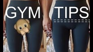 HOW TO AVOID CAMEL TOE IN LEGGINGS   GYM TIPS amp TRICKS [upl. by Atled472]