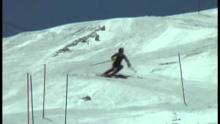 Mikaela Shiffrin Training Slalom Mammoth Mountain [upl. by Kammerer114]