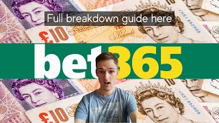 Bet365 2up offer How I make thousands matched betting tutorial oddsmonkey smarkets [upl. by Alyahsat]