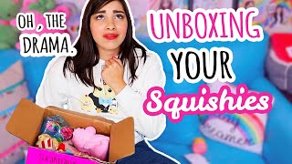 Unboxing YOUR Squishy Packages  Squishy Makeover Candidates [upl. by Ytsenoh221]