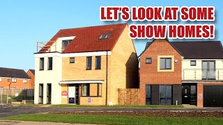 How are New Houses in the UK Built Looking at Showhomes [upl. by Scriven214]