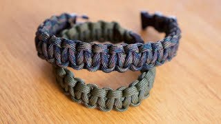 SUPER EASY Paracord Bracelet in 90 SECONDS [upl. by Oflodor]