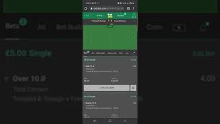 How to won on BET365 with corner [upl. by Aneleasor]