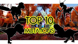 Top 10 Creatures Worth Breeding for MUTATIONS in ARK Survival Evolved Community Voted [upl. by Birmingham745]