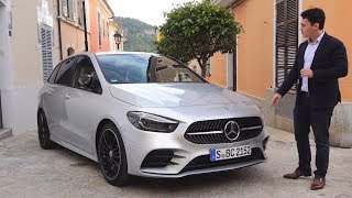 2019 Mercedes B Class  NEW AMG drive Review B200d interior exterior [upl. by Semyaj]