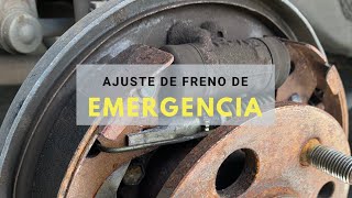 ¿COMO AJUSTAR EL FRENO DE EMERGENCIA [upl. by Ahtenek103]