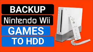 Backup Wii Games To Hard Drive Over USB  No PC Needed [upl. by Mareah179]