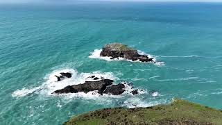 PORTREATH Cornwall from Above [upl. by Yeclehc]