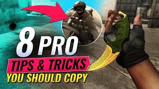 8 Advanced Tips amp Tricks Straight From The Pros  CSGO [upl. by Runkel447]