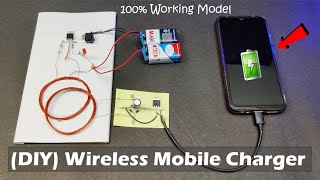 How to make Wireless Mobile Charger [upl. by Eirehc]