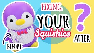 Squishy Makeovers Fixing Your Squishies 20 [upl. by Nebe]