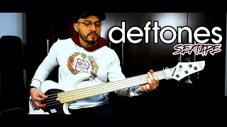 Deftones  Sextape  Bass Cover  TAB [upl. by Netsrejk]