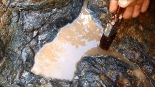 Alluvial Gold Prospecting  How and Where to Find Good Gold in a Running Creek [upl. by Trust211]