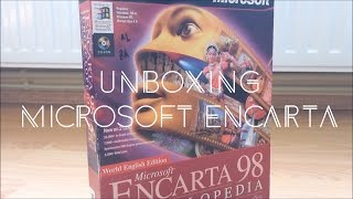 Unboxing Microsoft Encarta 1998 [upl. by Merridie]