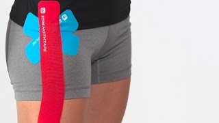 STRENGTHTAPE®  Kinesiology Tape  Hip [upl. by Floeter]