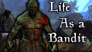 Skyrim Life as a Bandit Episode 1  The Chief [upl. by Ahsinhoj]