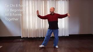 Tai Chi 8 Forms for Beginners [upl. by Elolcin873]