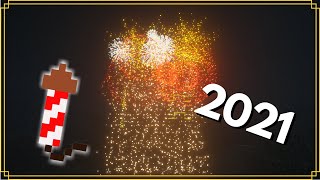 Minecraft Huge Firework Display Tutorial [upl. by Aened408]