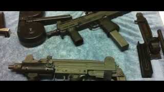 SV Media Films  Garys new 9mm Full Auto UZI submachine gun [upl. by Neyud]