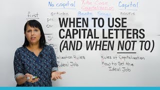 When to use CAPITAL LETTERS in English [upl. by Temirf]