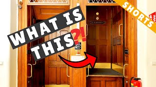 What is this STRANGE elevator Paternoster  Travel Czech Republic Shorts [upl. by Chryste614]