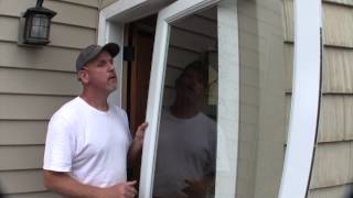 Install a Larson Storm Door [upl. by Anawad]