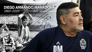 Diego Maradona gifted Argentine soccer legend dies at 60 [upl. by Lavina]