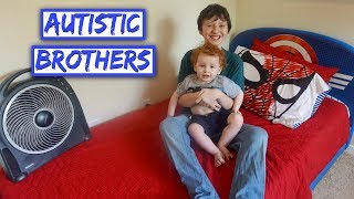 Boys Autism Bedroom Tour  SENSORY ROOM [upl. by Harty]