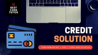 CS50 Credit Problem Set 1 pset1 Walkthrough Step by Step Solution [upl. by Apps]