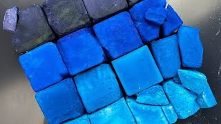 16 Dusty Blue Dyed Gym Chalk  ASMR [upl. by Leifer870]