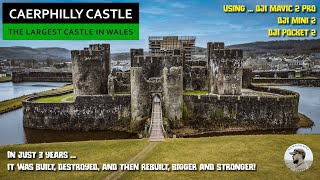 Caerphilly Castle  The Largest in Wales 2nd in Britain [upl. by Beora]