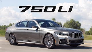 2020 BMW 750Li Review  Comfort Plus Big Grille [upl. by Ativ85]