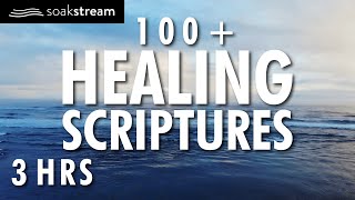 Gods Promises  100 Healing Scriptures With Soaking Music  Bible Verses For Sleep [upl. by Bashemath]