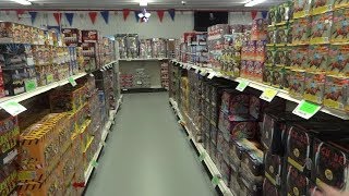 Stateline Fireworks Store Tour [upl. by Ribak981]