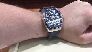 Hands on review of the Frank Muller Vanguard Yachting [upl. by Anuala438]