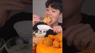 GONGSAM TABLE ASMR EATING DELICIOUS CHEESY FOOD 🔥🤤🔥 I MUKBANG SHORTS I FULL SCREEN [upl. by Sinnal]