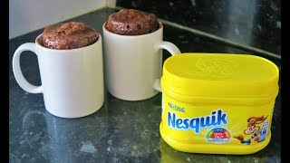 Recette 145  Nesquik Mug Cake [upl. by Aital177]