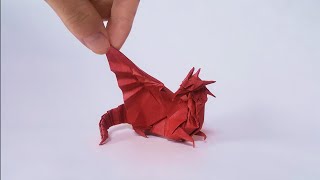 종이한장으로 더 멋지고 쉬운 드래곤 접기 Origami dragon tutorial [upl. by Tabb]