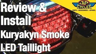 Review and Installation of Kuryakyn LED Tailight [upl. by Hcab]